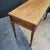 Early 20th Century English Oak 2 Drawer Console Table With Tapered Legs and Spade Feet For Sale - Image 13 of 13