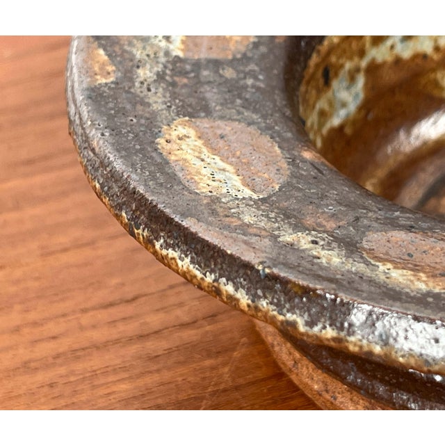 Mid-Century Modern Danish Studio Pottery Bowl by Lisbeth Sallingboe for Jelling Keramik, 1960s For Sale - Image 12 of 18