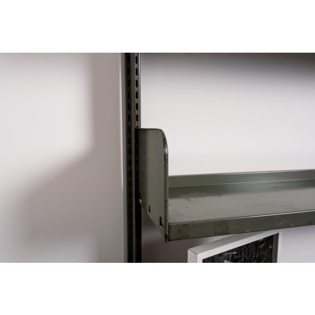 Industrial Bookcase in Iron, 1960s For Sale - Image 6 of 13