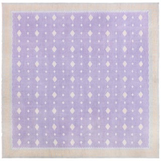 Vintage Indian Dhurrie Rug Doris Leslie Blau For Sale