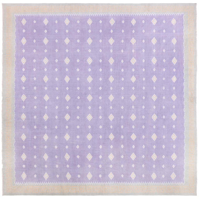 Vintage Indian Dhurrie Rug Doris Leslie Blau For Sale