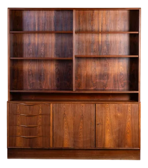 Rosewood Wall Unit by Erling Torvits, 1960s