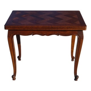 Louis XV Oak Folding Table, 1950s For Sale