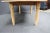 Brown Unfinished Pine Farm Table For Sale - Image 8 of 9