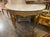This 19th c. French Louis XVI Giltwood Console is a stunning piece of furniture with beautifully carved giltwood and a...