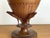 Neoclassical Empire Pedestal and Vase in Carved Fruitwood with Bird Decoration, France, Early 19th Century For Sale - Image 3 of 8
