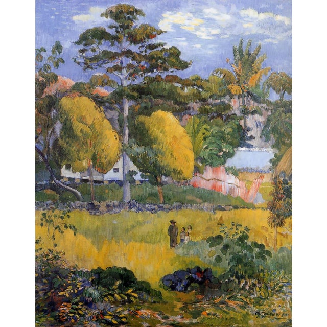 Paul Gauguin the Family Walk Giclee LTD Edition For Sale