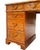 Wood Faux Bamboo Leather Top Desk For Sale - Image 7 of 11