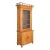 Narrow Pine Bookcase Display Cabinet, Denmark Circa 1900 For Sale
