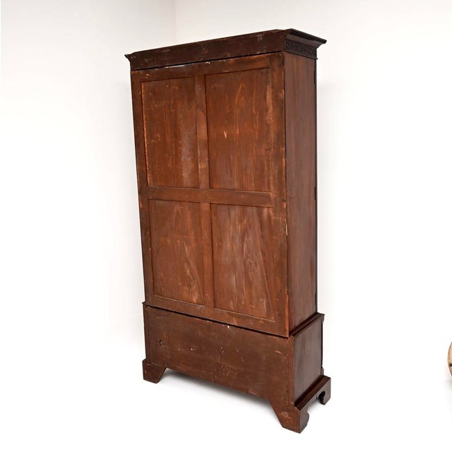 Antique Georgian Bookcase in Wood, 1800s For Sale - Image 6 of 9