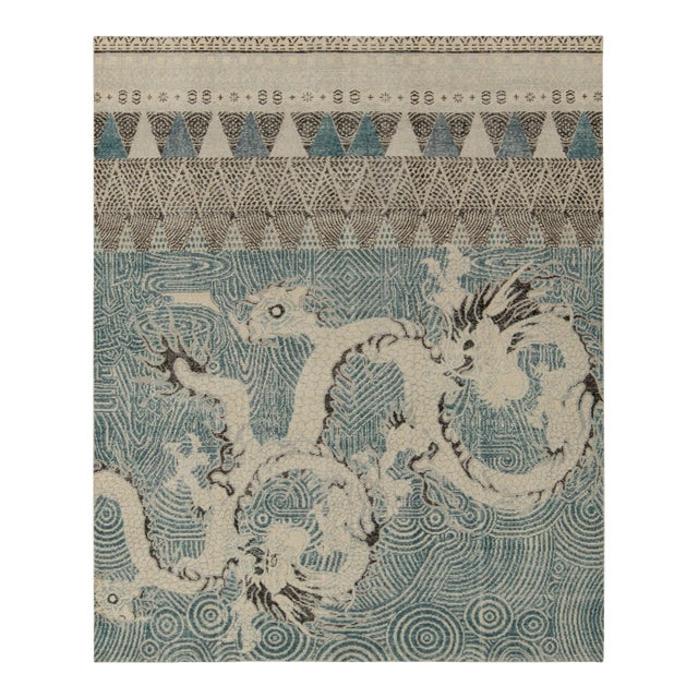 Rug & Kilim’s Lucky Waters Rug, 5x7 For Sale