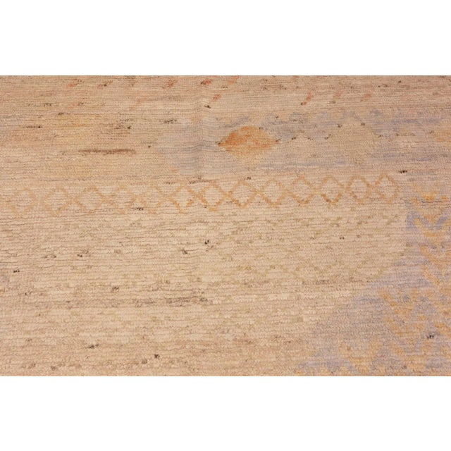 Linen Nazmiyal Collection Oversized Contemporary Moroccan Rug For Sale - Image 8 of 8