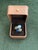 Art Deco Bochic "Orient" Vintage Diamond, Sapphires & Pearl Ring Set In 18K Gold & Silver For Sale - Image 3 of 18