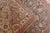 Hand-Knotted Vintage Tabriz Rug - Beige With Pink and Red Floral Medallion Style For Sale In New York - Image 6 of 6