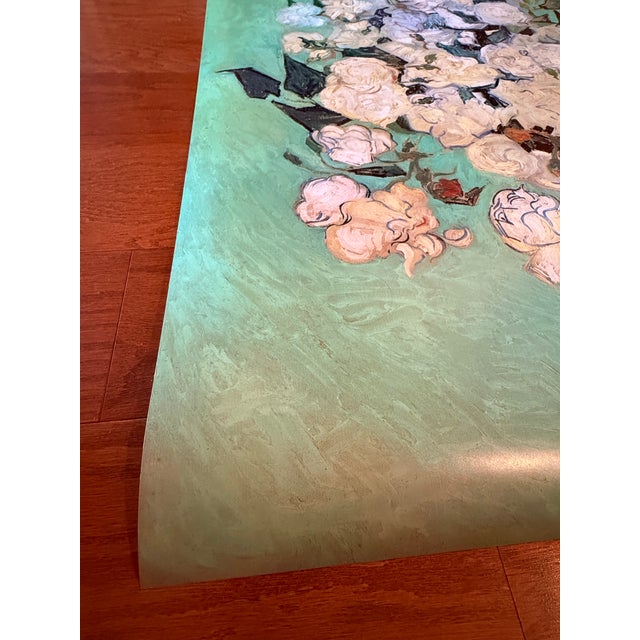 Authentic Rare Exhibition Posters From 1990 for the National Gallery of Art in Washington Featuring Vincent Van Gogh's Vase of Roses (1890 For Sale - Image 9 of 12