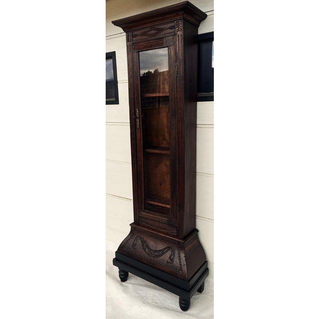 1920s Oak Display Case, 1920s For Sale - Image 5 of 18