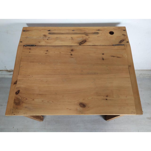 Antique Fir Office Counter For Sale - Image 14 of 18