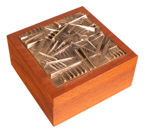 Box by Arnaldo Pomodoro for Edizioni Ars D, Milan, 1980s