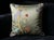 Farmhouse Satin Chinoiserie Bird Cushion Cover For Sale - Image 3 of 10
