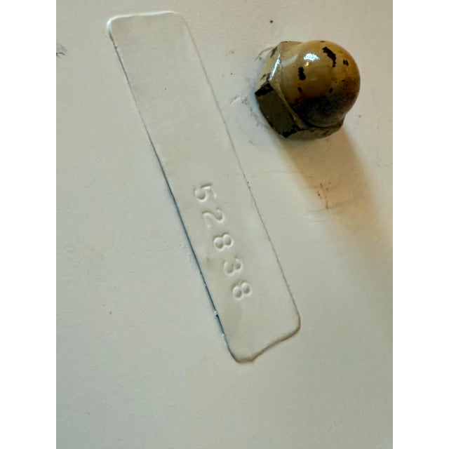 Metal Pair of Vintage Mid Century 1970s Modern Dia Design Institute America Pair of Glass and Metal Drink Tables For Sale - Image 7 of 7