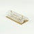 Metal 1960s Mid-Century Modern Scandinavian Glass and Brass Sconce by Carl Fagerlund for Orrefors, Sweden For Sale - Image 7 of 11
