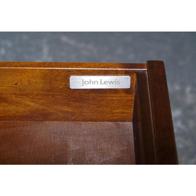 Vintage Military Campaign Mahogany and Brass Nightstand For Sale - Image 5 of 16