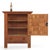 Wood French Oak Brutalist-Style Cabinet, C. 1960. For Sale - Image 7 of 10