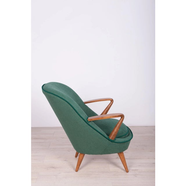 Set of Model 345 Armchairs by Janina Jędrychowicz & Konrad Racinowski for Poznan Furniture Factory, 1950s For Sale - Image 9 of 18