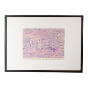 “Water Lilies” Limited Edition Woodblock Print by Linda Young