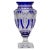 Large Amphora-Shaped Vase in Colored Crystal For Sale - Image 4 of 7