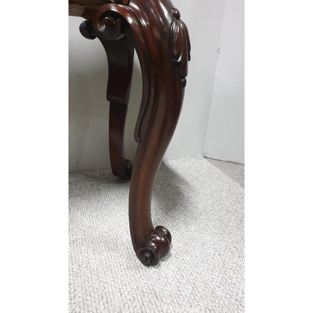 Vintage Console Table in Mahogany For Sale - Image 11 of 12