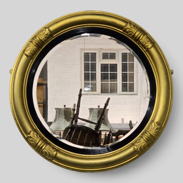 Regency Round Gilt Mirror, 1810 For Sale - Image 9 of 9