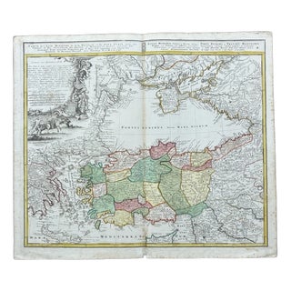 Johannes Andersen, Asia Minor and Black Sea Region, 1743 For Sale