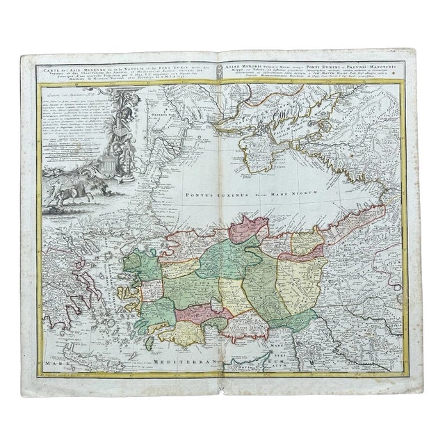 Johannes Andersen, Asia Minor and Black Sea Region, 1743 For Sale