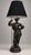 19th Century A 19th-Century Large Spelter Lamp Depicting a Cavalier Figure. For Sale - Image 5 of 5