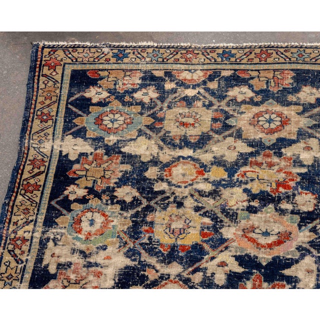 Persian Floral Motif Tabriz Rug, 6' X 4' 7" For Sale In New York - Image 6 of 9