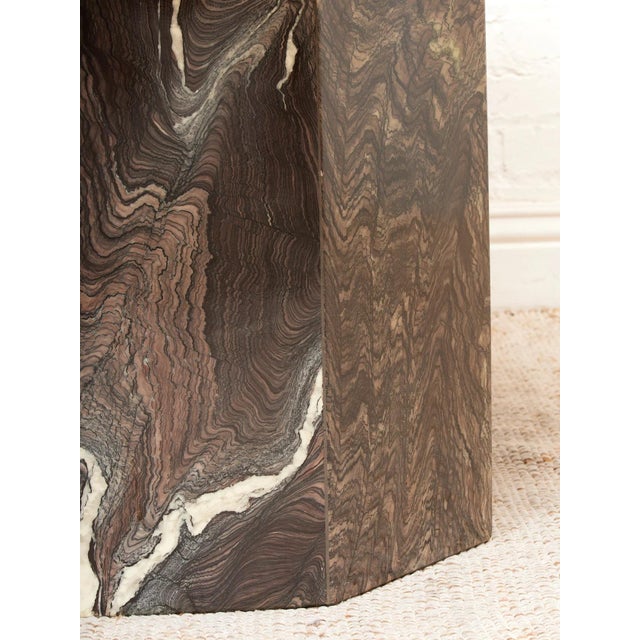 Mid 20th Century Marble Dining Table Post Modern For Sale - Image 4 of 12