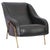 Metal Vintage Leather Armchair, 1950s For Sale - Image 7 of 7