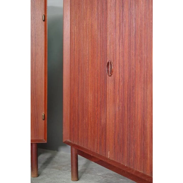 Credenzas in Teak by Peter Hvidt & Orla Mølgaard-Nielsen, Denmark, 1960s, Set of 2, in Very Good conditions. Designed 1960...