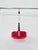 Vintage Murano Pendant Lamp in Red, 1970 For Sale - Image 5 of 8