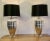 Silvered Glass Table Lamps, 1960s, Set of 2 For Sale - Image 9 of 10