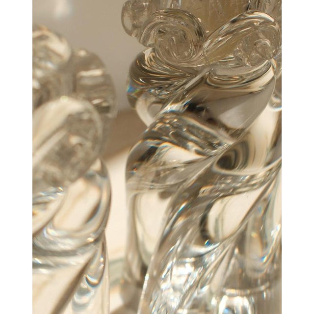 Baccarat’s Aladin candlestick is a late 20th-century French design, crafted in translucent crystal. Its sinuous silhouette...