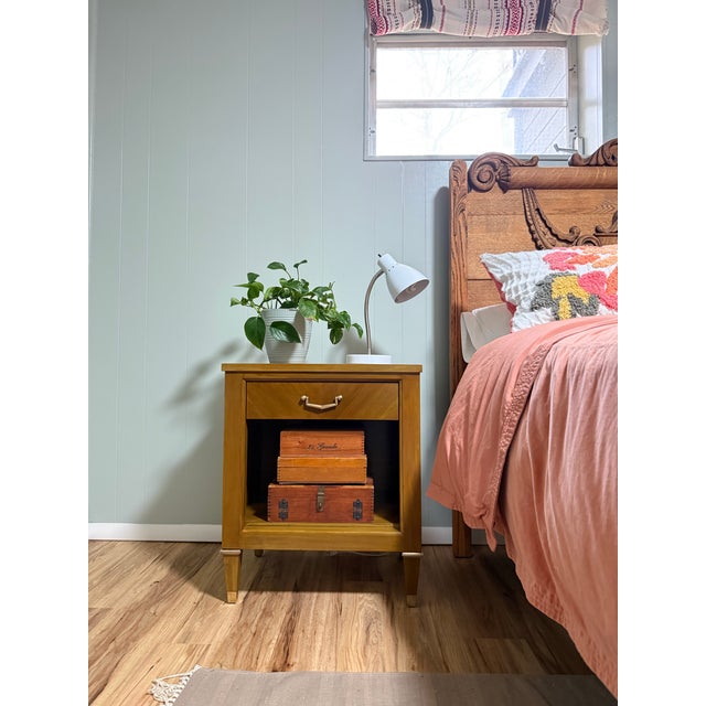 Brown Mid 20th Century Nightstands by Century Furniture - A Pair For Sale - Image 8 of 10