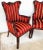 French Napoleon III Style Wingback Chairs Pair For Sale - Image 3 of 12