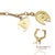 Gold Vintage Estate 10k(417) Yellow Gold Charm Bracelet For Sale - Image 8 of 13