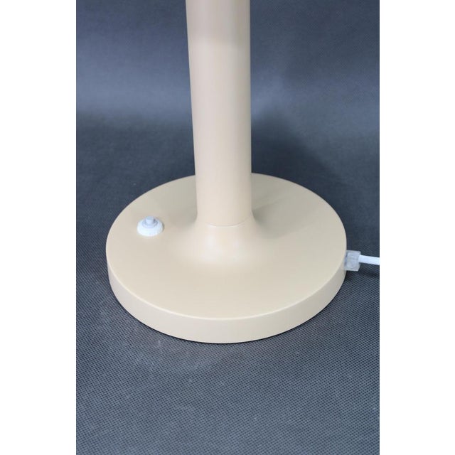 Josef Hurka Mid-Century Beige Table Lamp by Josef Hurka for Napako, 1970s For Sale - Image 4 of 10