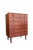 Brown Danish Teak Chest of 6 Drawers, 1960s For Sale - Image 8 of 8