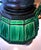 Rare Green Linenfold Double Student Table Lamp Tiffany Studio For Sale - Image 17 of 18