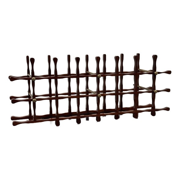 Large Wine Rack for Bookshelf from Globe Wernicke For Sale