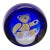 Vintage Caithness Scotland Art Glass "Teddy" Paperweight - Signed & Numbered For Sale